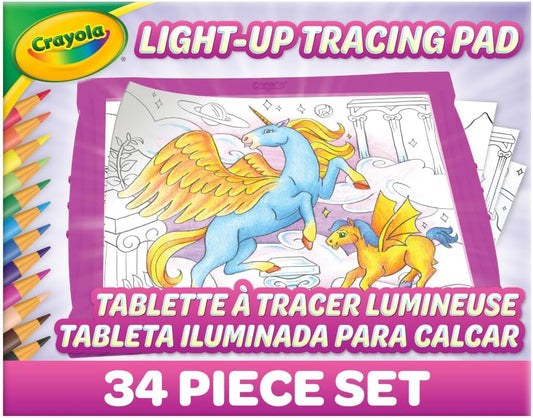 Crayola Light Up Tracing Pad - Pink