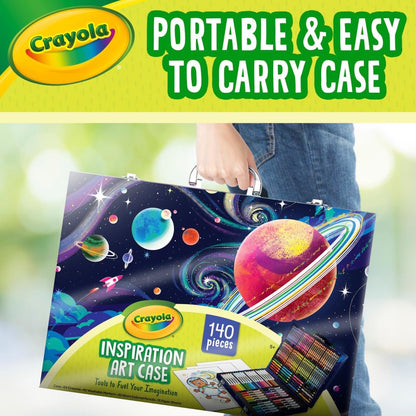 Crayola Inspiration Art Case Coloring Set - Space (140ct)