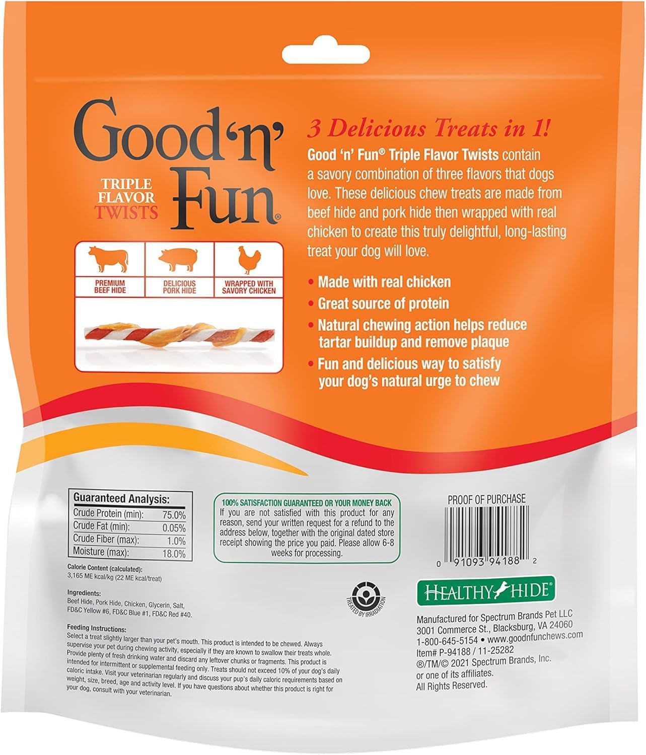 Good'n'Fun Triple Flavor Twists