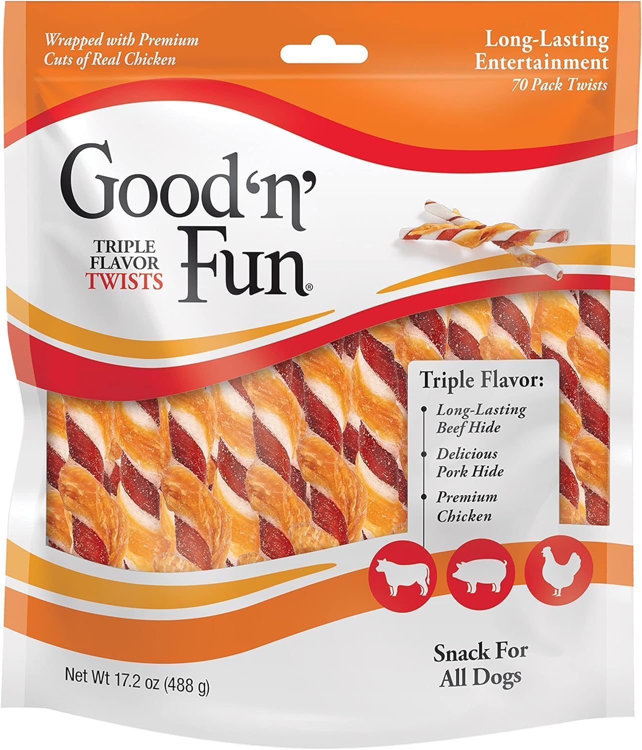 Good'n'Fun Triple Flavor Twists