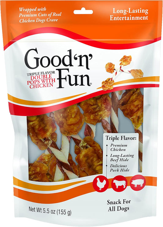 Good ’n’ Fun Triple Flavor Double Pops with Chicken