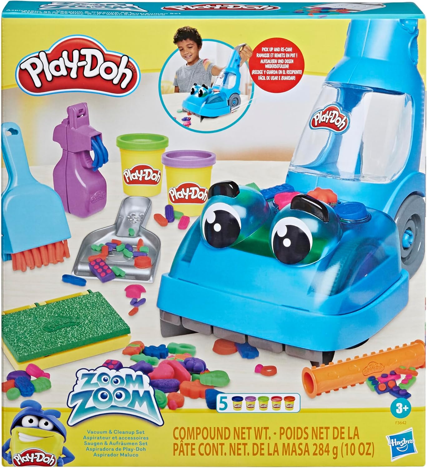 Play-Doh Zoom Zoom Vacuum Cleaner Toy