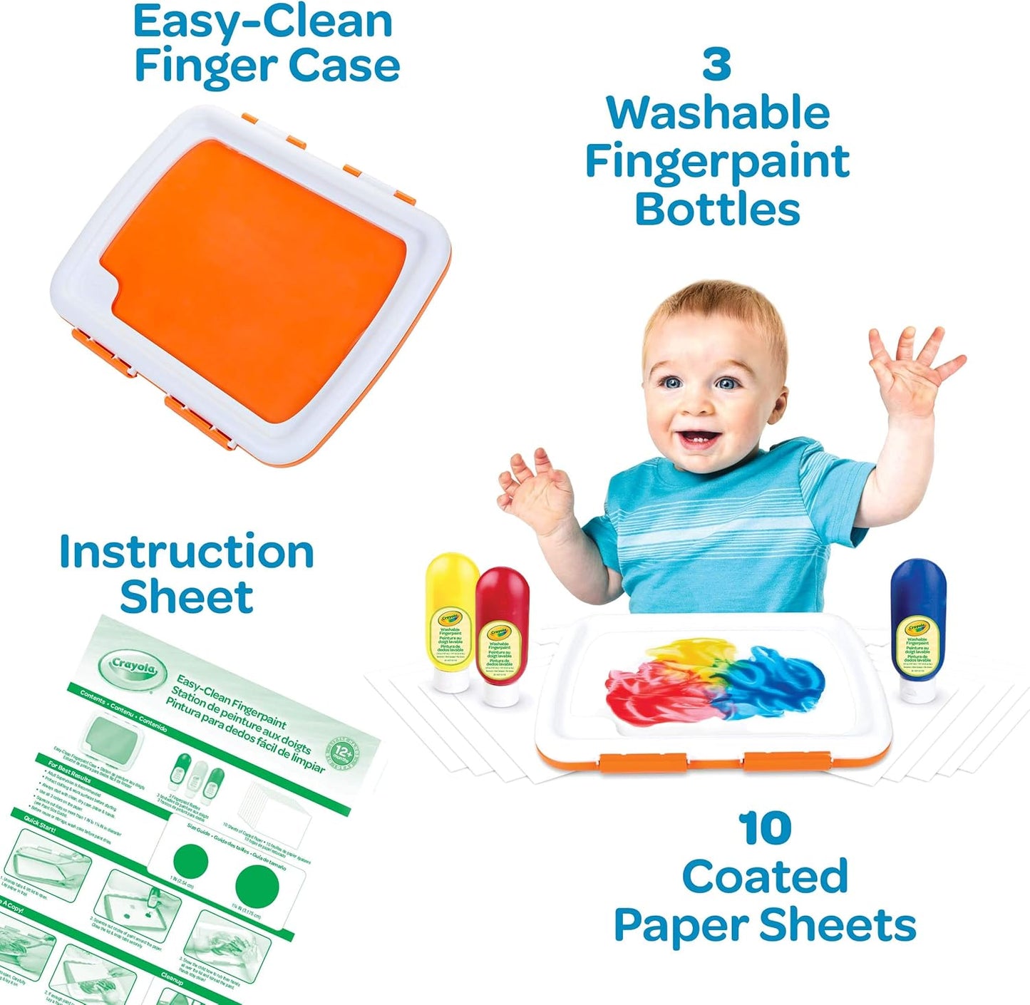 Crayola Washable Finger Paint Station