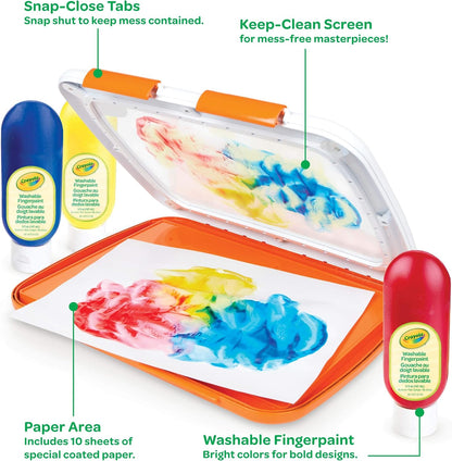 Crayola Washable Finger Paint Station