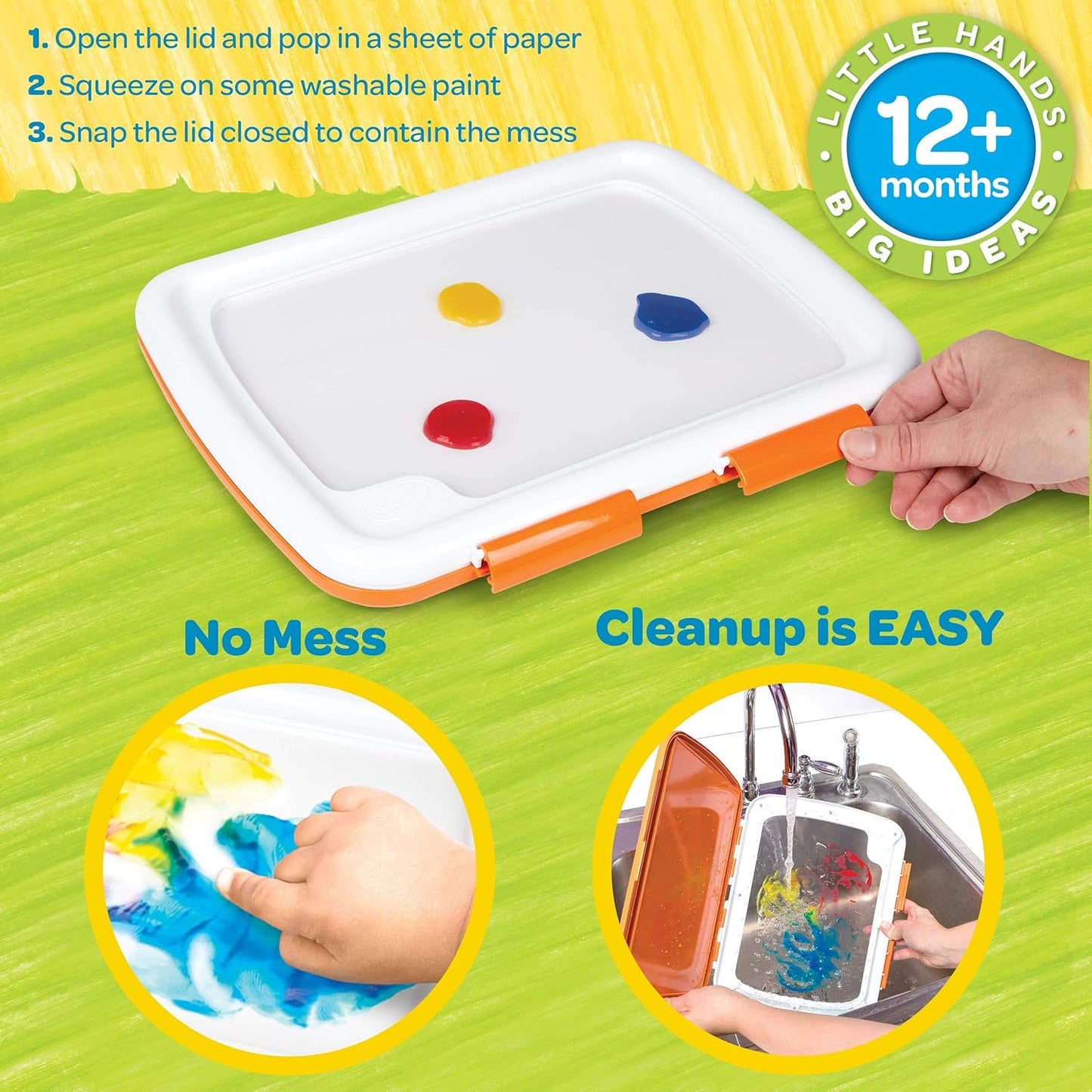 Crayola Washable Finger Paint Station