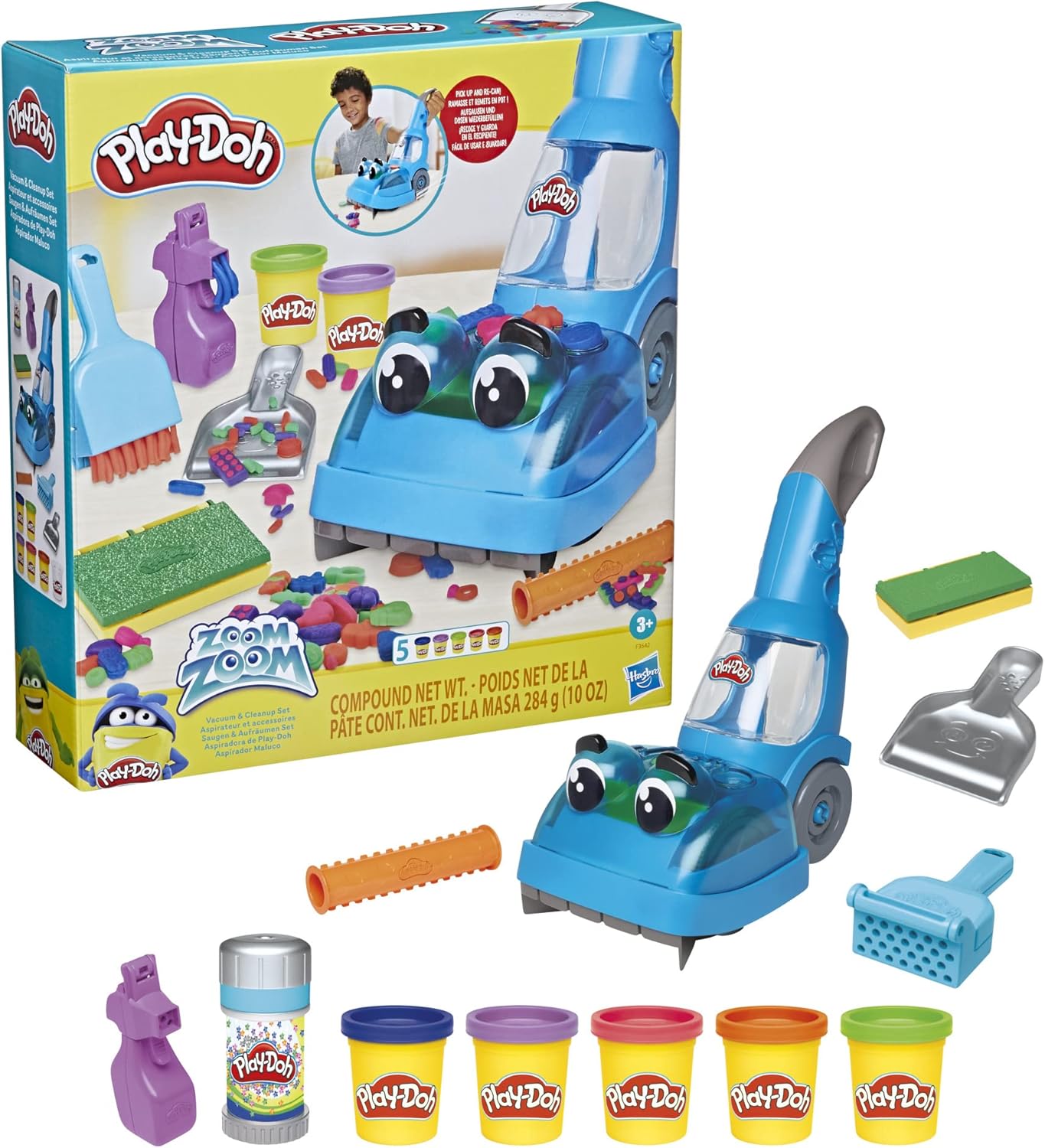 Play-Doh Zoom Zoom Vacuum Cleaner Toy