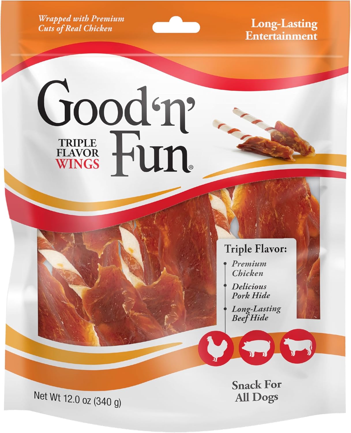 Good ‘n’ Fun Triple Flavor Wings Chews