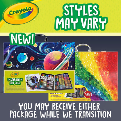 Crayola Inspiration Art Case Coloring Set - Space (140ct)